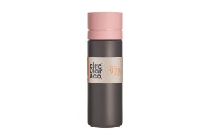 Lahev Circular Grey and Pink 600ml