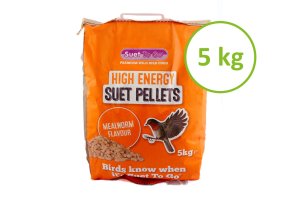 Ptačí lojové peletky s moučnými červy Suet To Go 5 kg